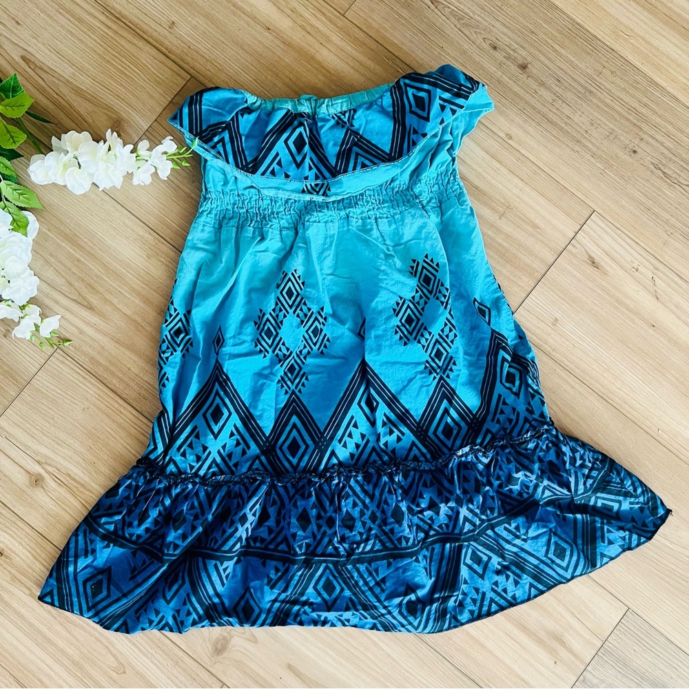 OP Aztec Print Mini Dress - Picture 2 of 4